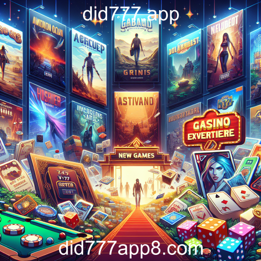 Descubra os Novos Jogos em did777.app